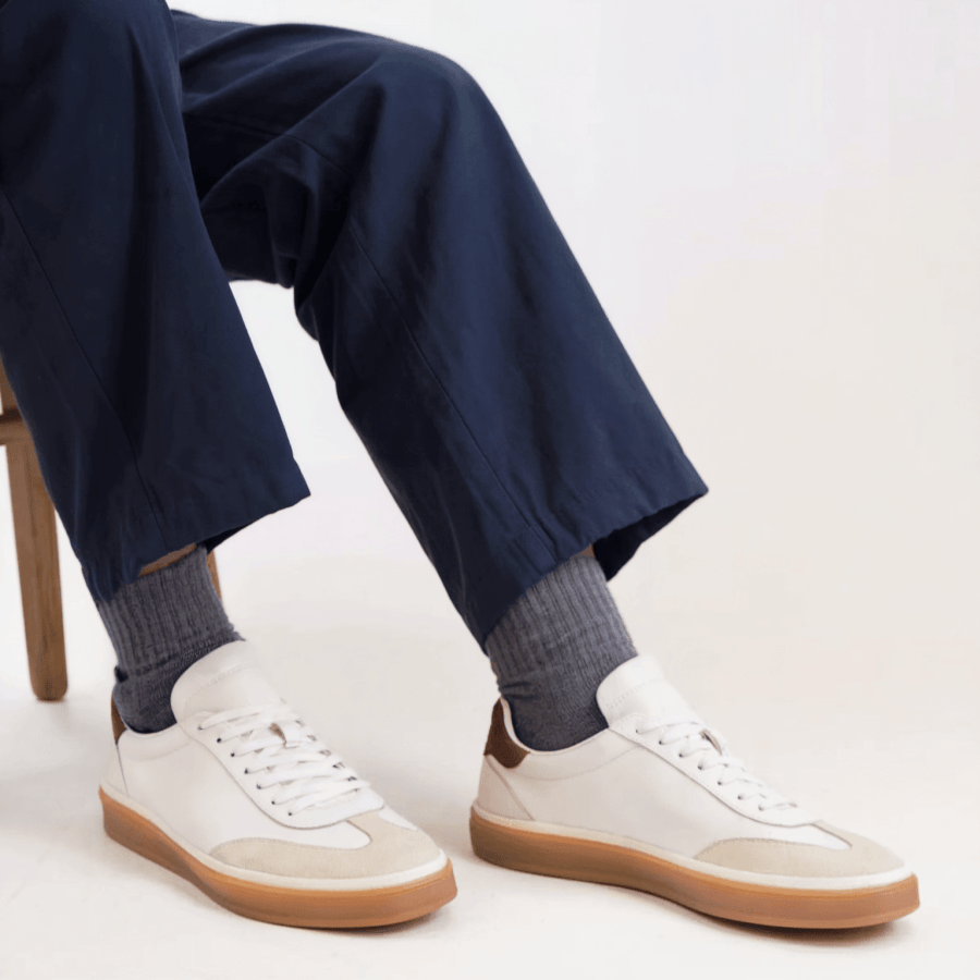 Monte Premium Leren Sneaker - bellanza