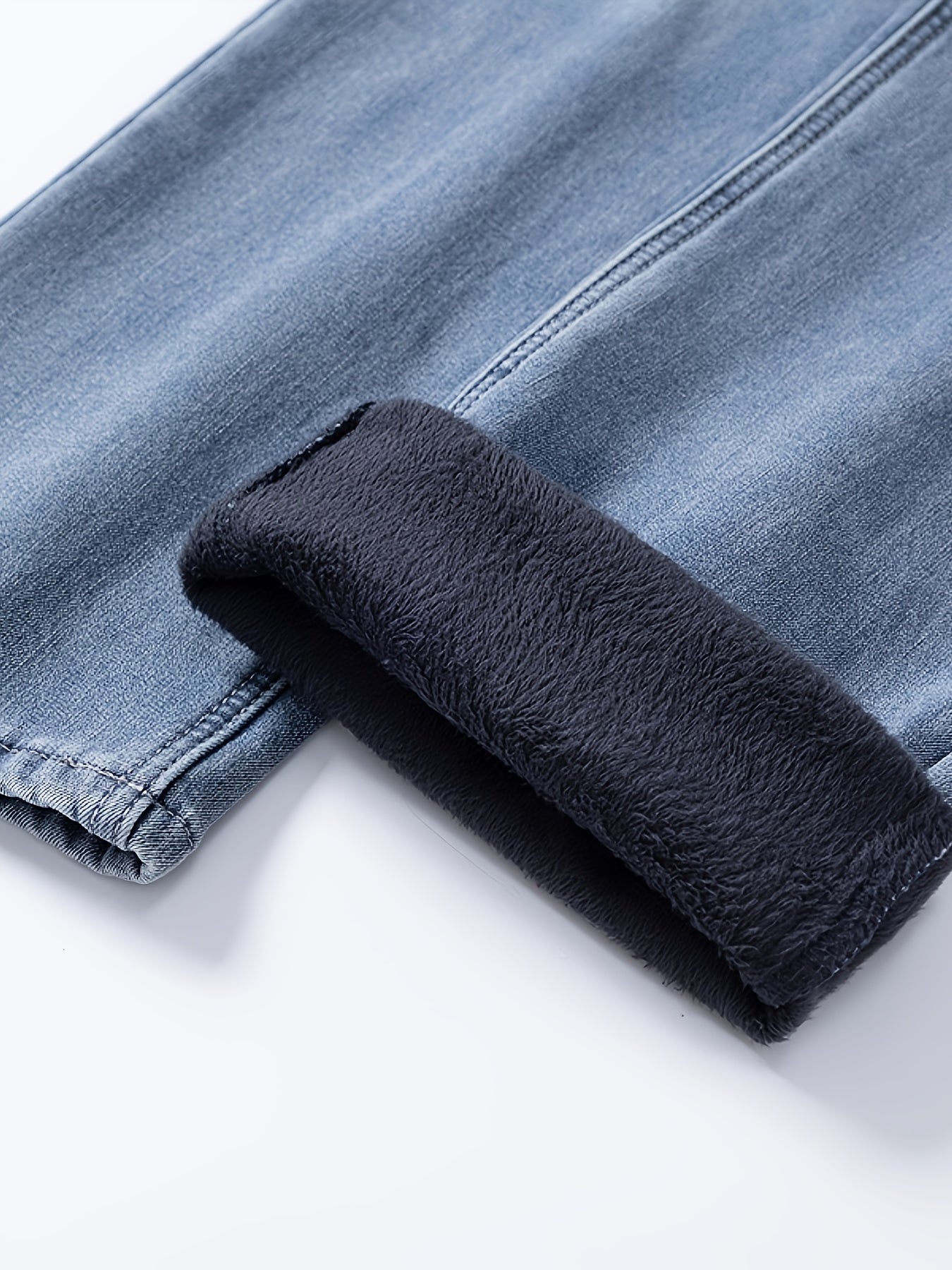Morris | Slim casual winterbroek met wijde pijpen - Bellanza