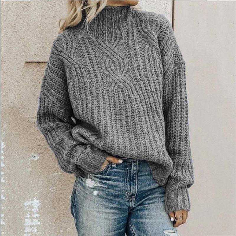 Nanja Trui | Dames Trui met Comfortabel Turtleneck Ontwerp - bellanza