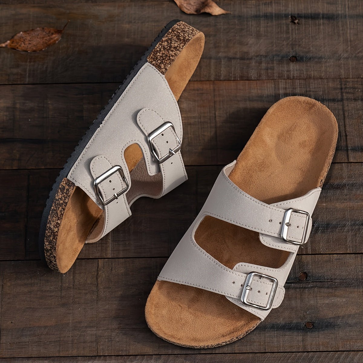 Nicolas Verstelbare Heren Sandalen met Antislipzool - bellanza