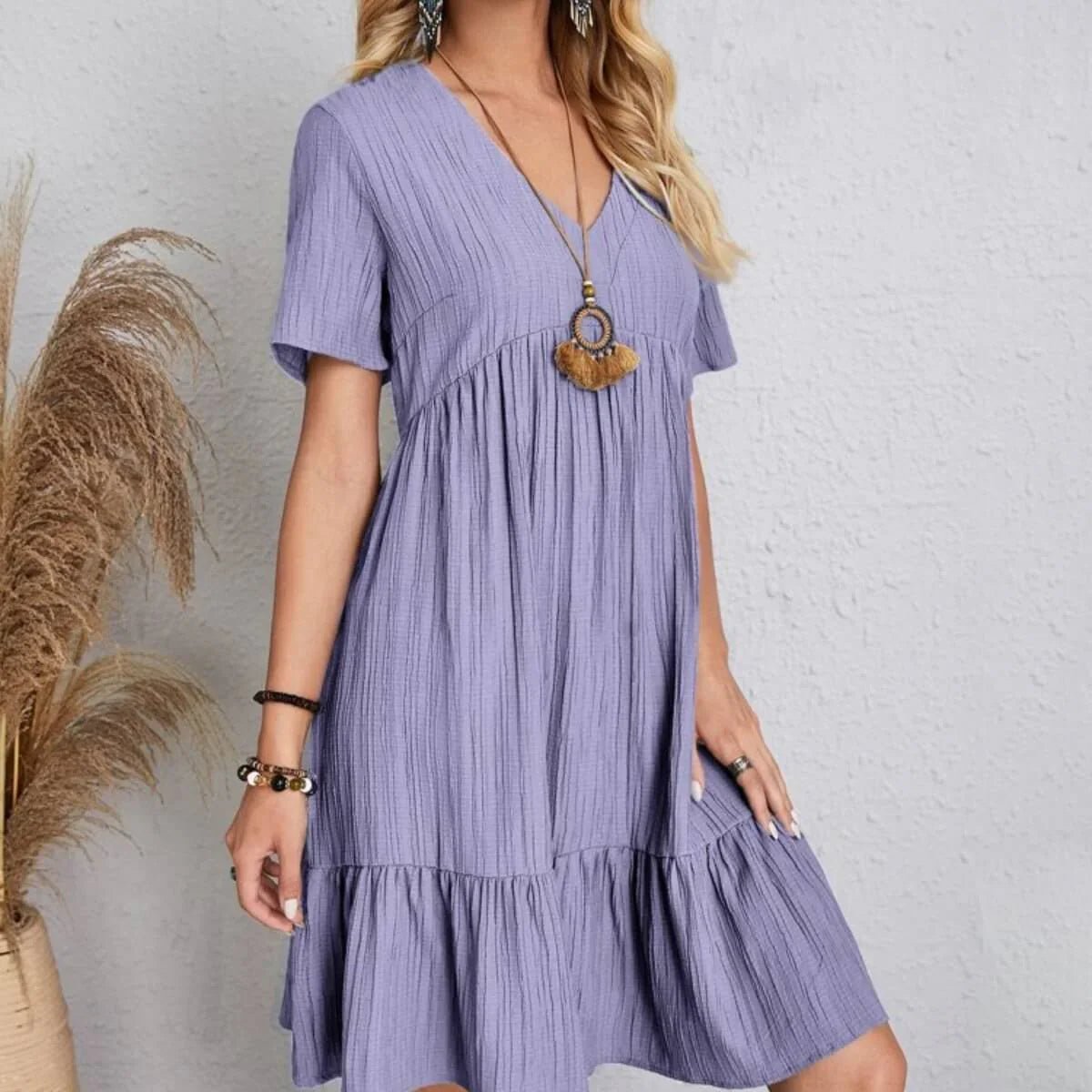 Olivia | Elegante Midi - jurk - bellanza
