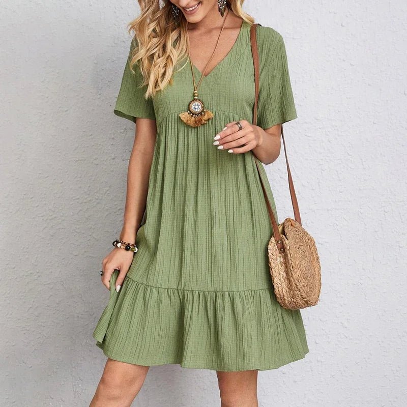 Olivia | Elegante Midi - jurk - bellanza