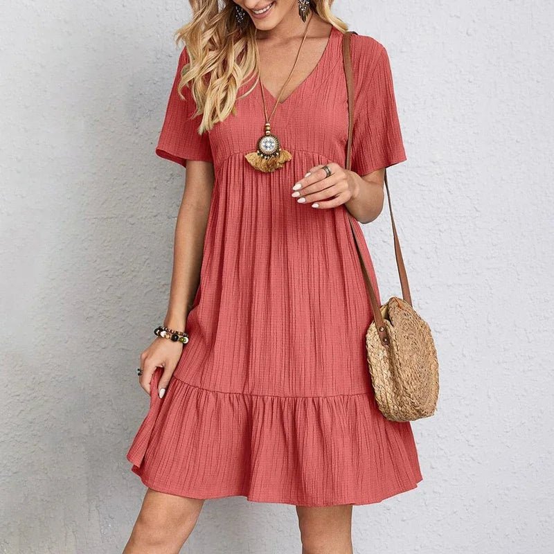 Olivia | Elegante Midi - jurk - bellanza