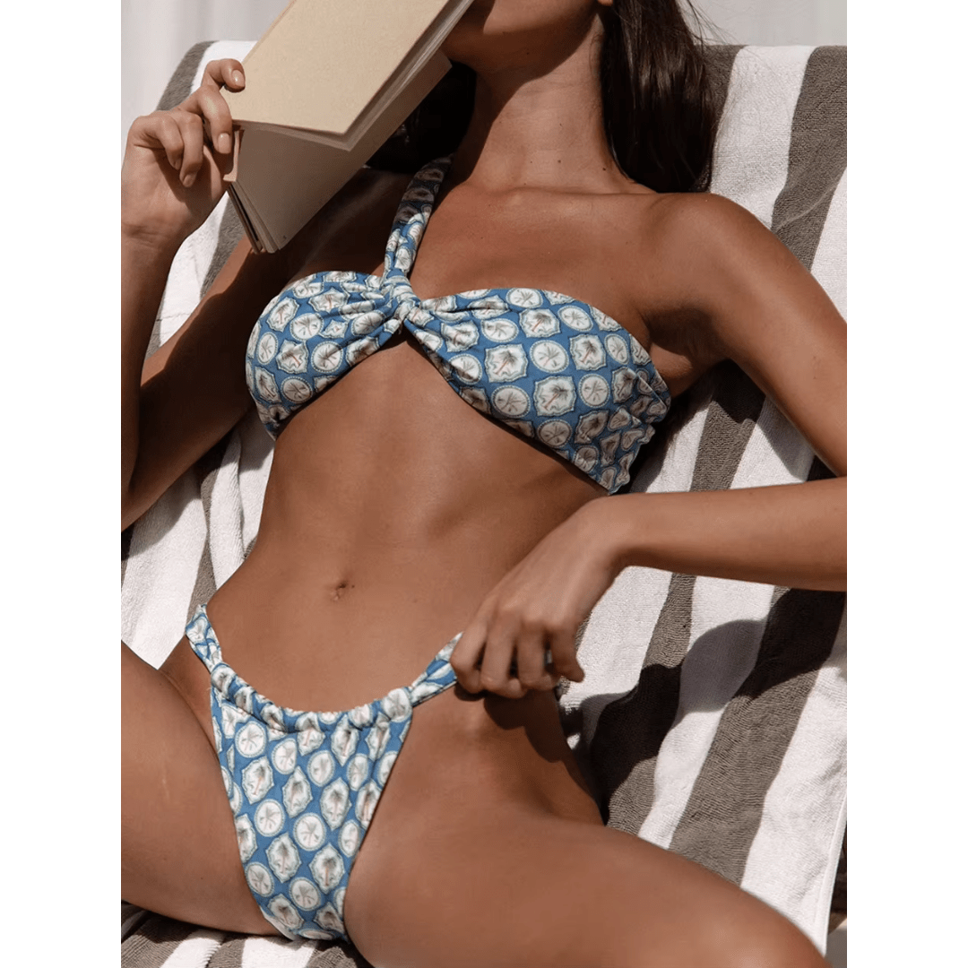 One Shoulder Bikini Set - bellanza