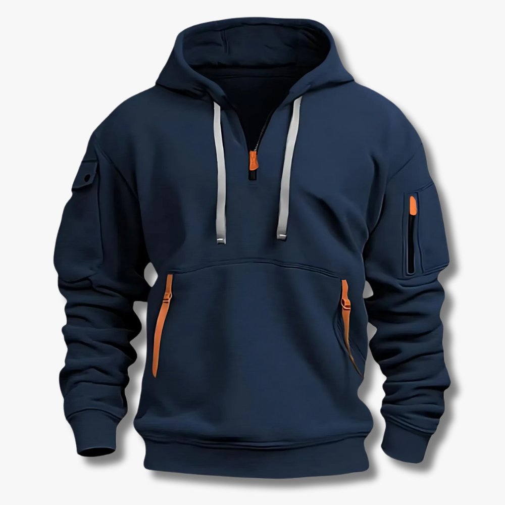 Phantom™ | Warme Heren Wintertrui Met Praktische Zakken - bellanza