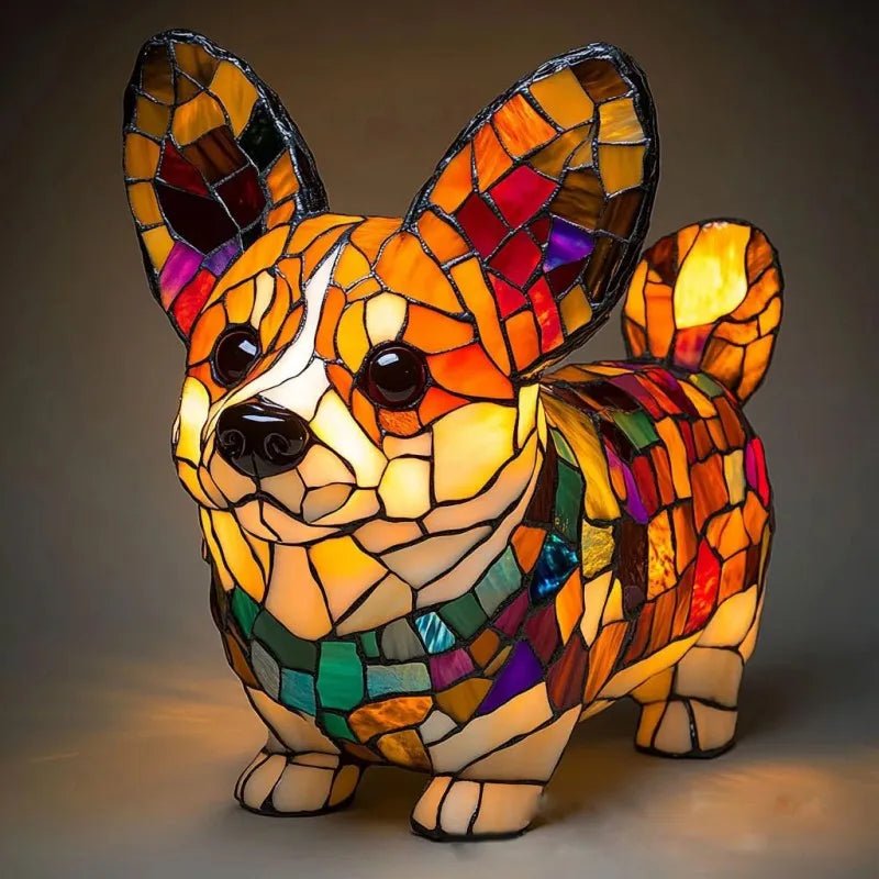 Pitchou – Stralende lamp van de corgi - Bellanza