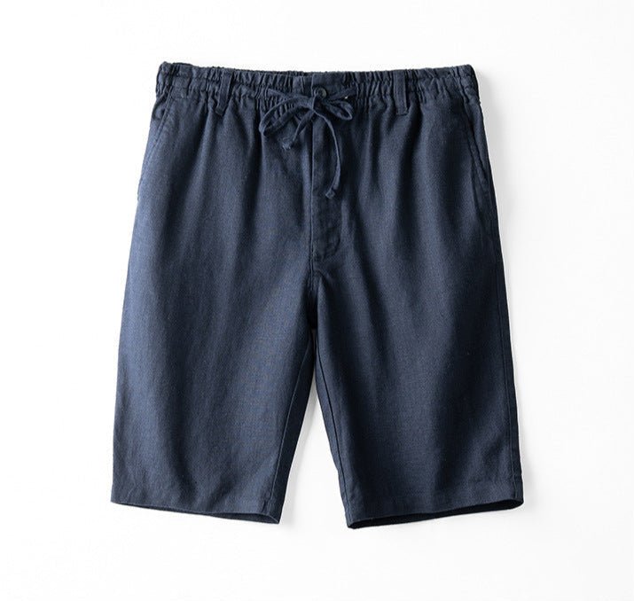 Positano - Linnen Drawstring Shorts - bellanza