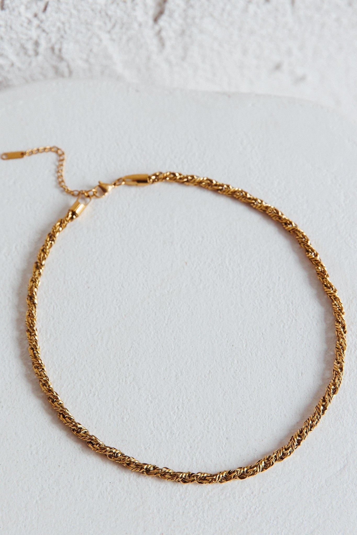 Prana Twist Gouden Ketting - Bellanza