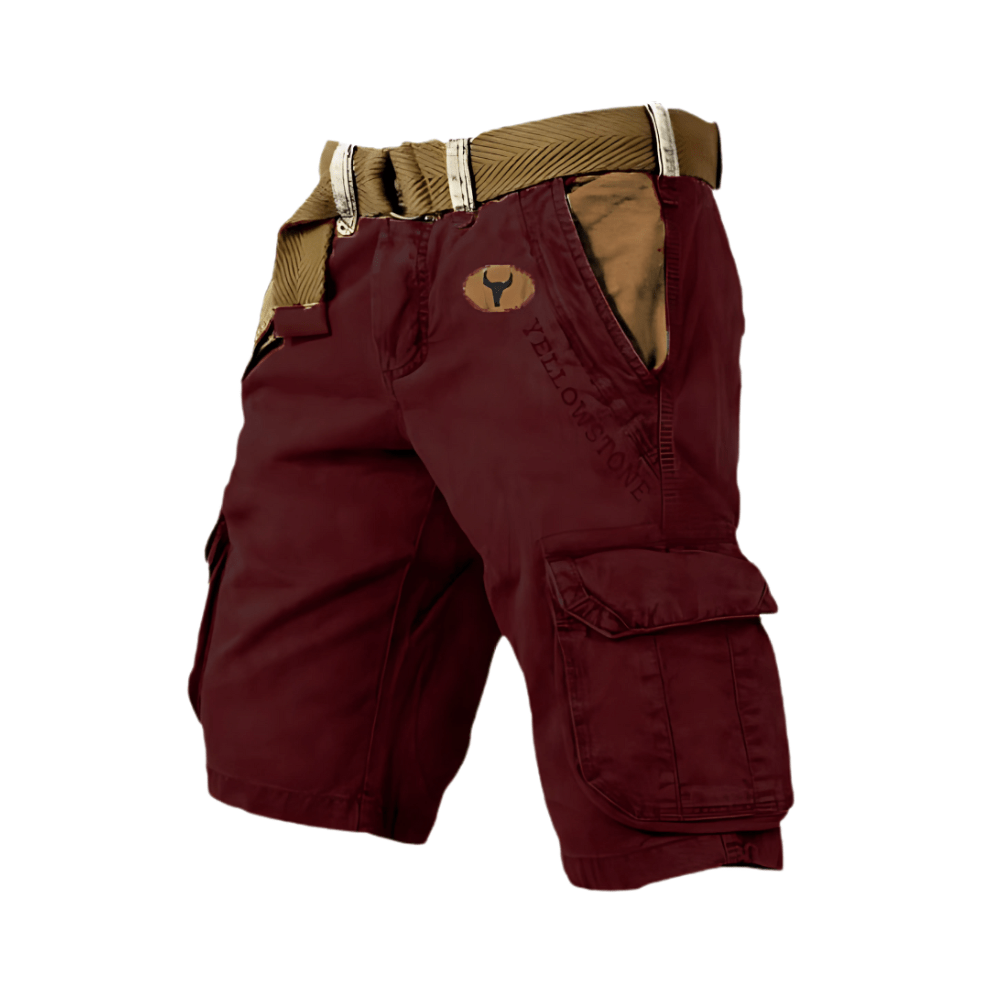 Premium cargo shorts met 6 zakken - bellanza