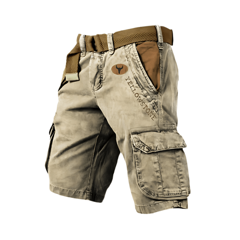 Premium cargo shorts met 6 zakken - bellanza