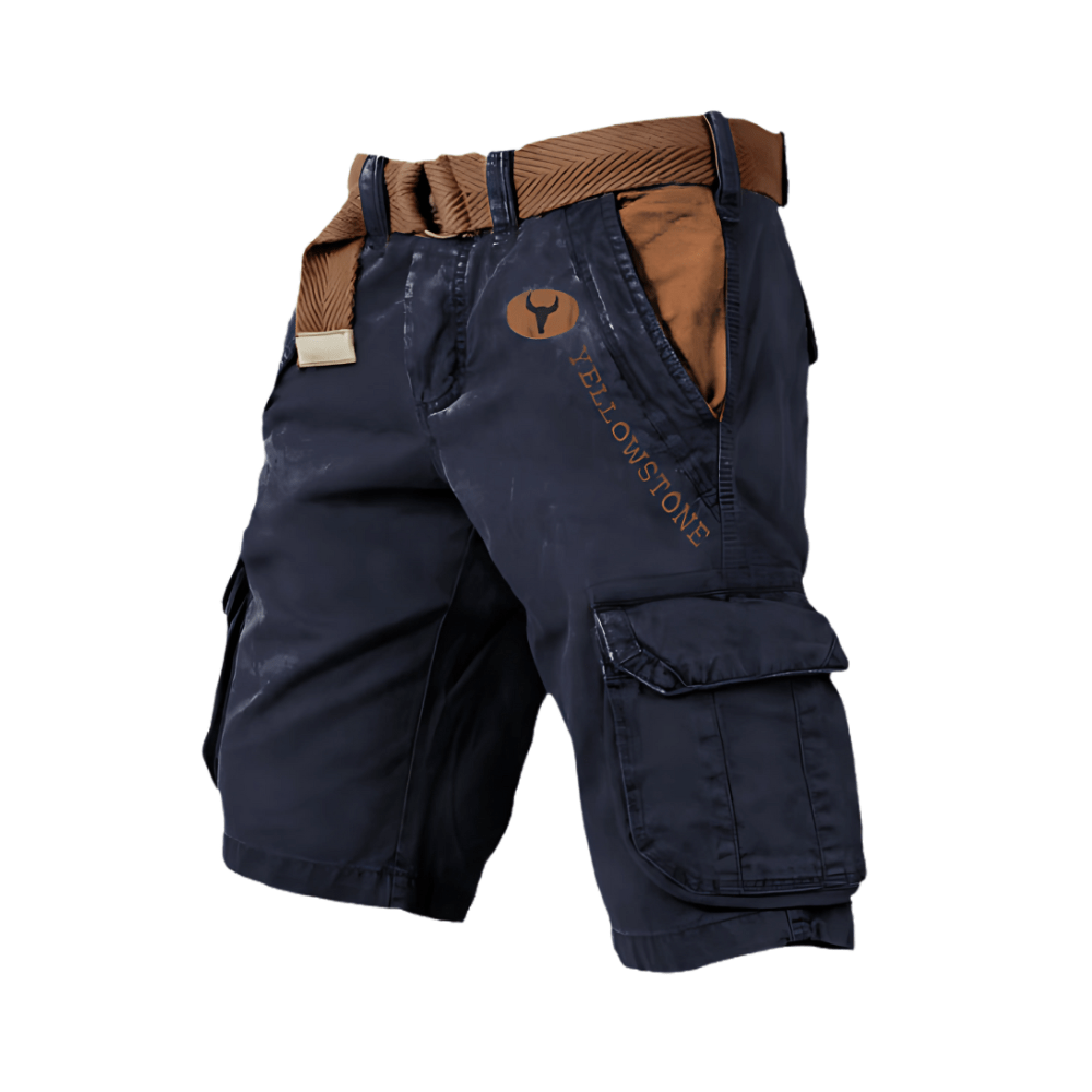Premium cargo shorts met 6 zakken - bellanza