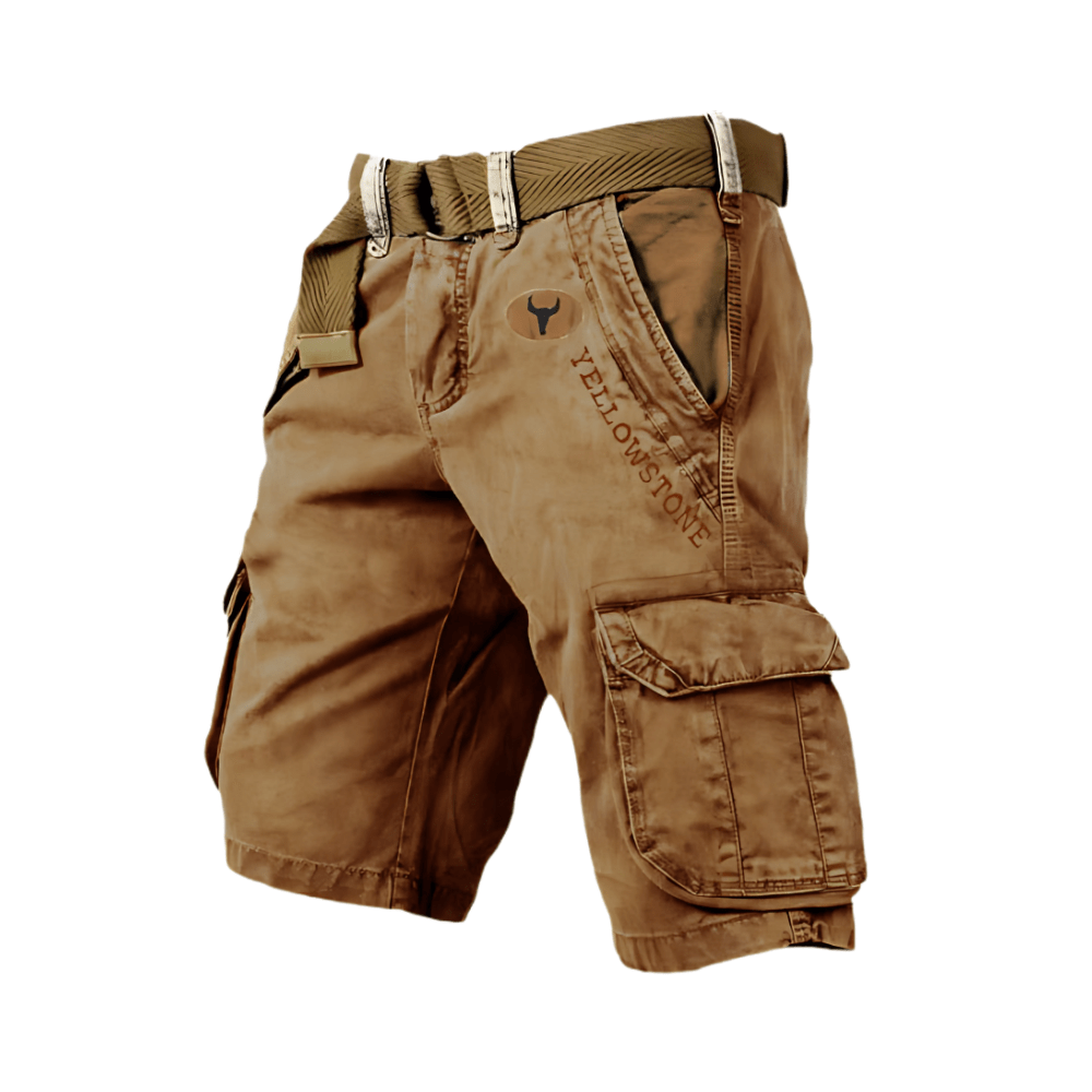 Premium cargo shorts met 6 zakken - bellanza