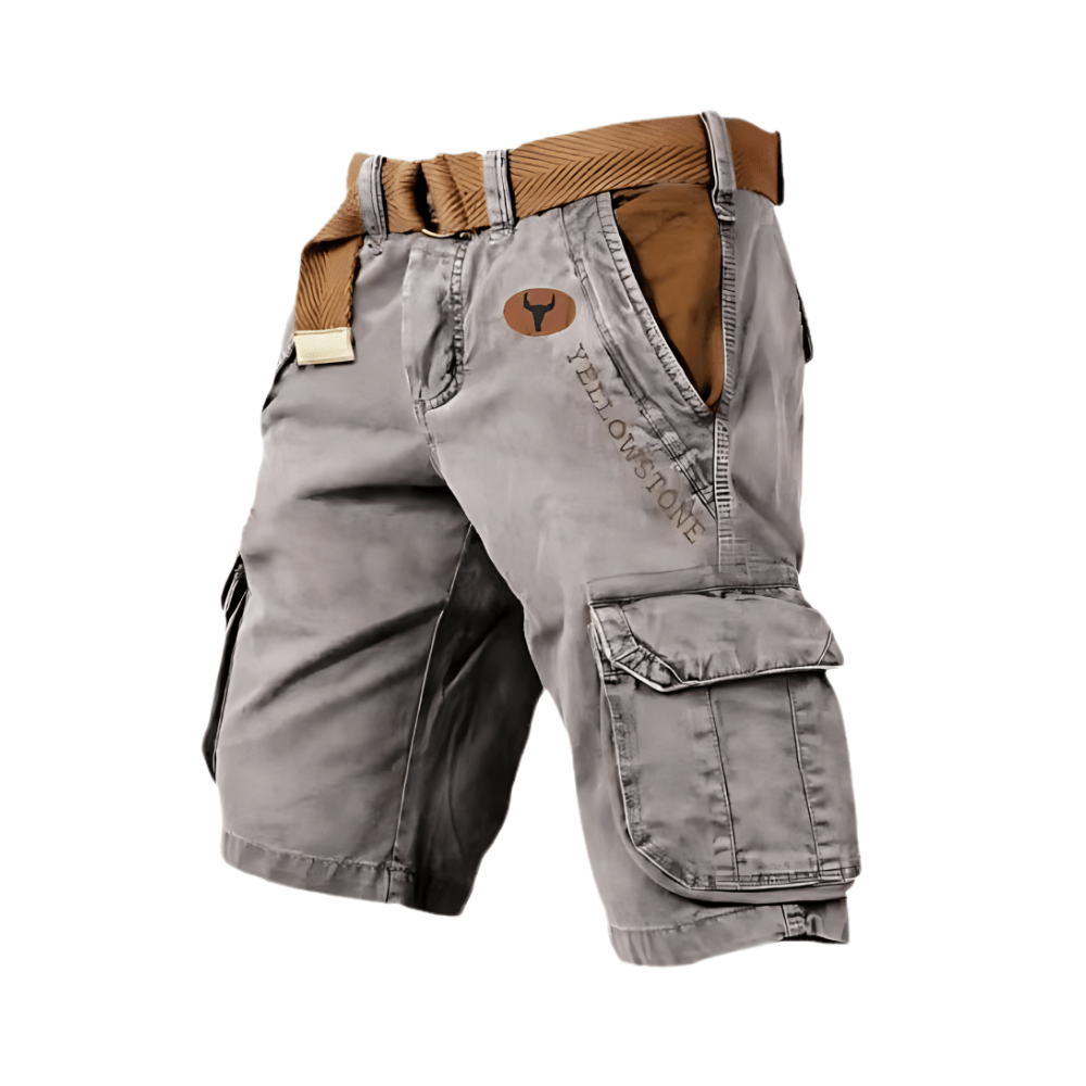 Premium cargo shorts met 6 zakken - bellanza