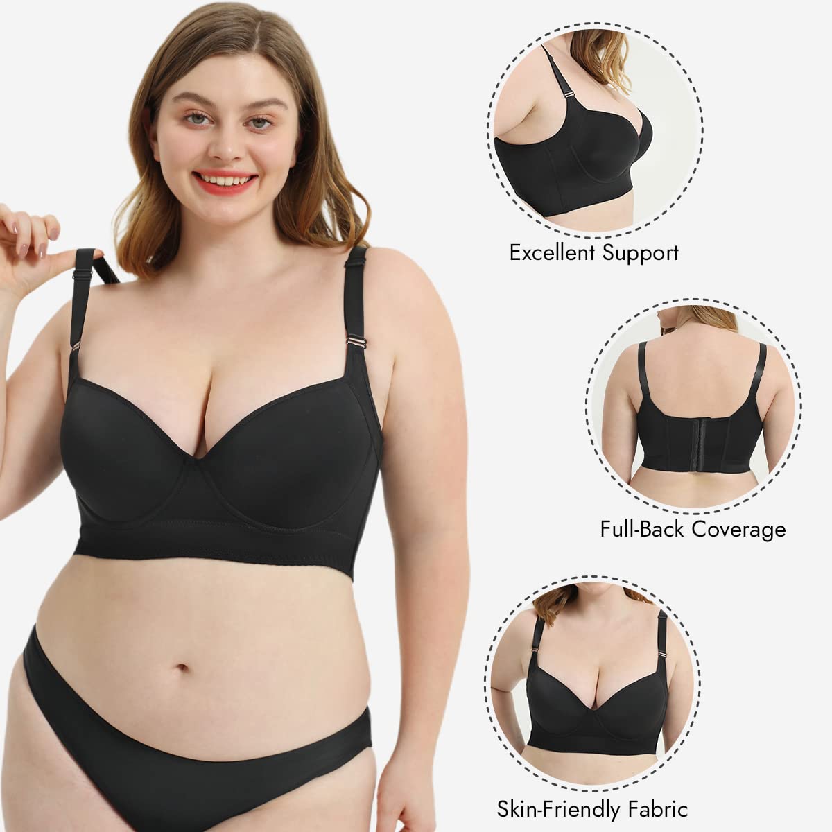 Push - Up Back Smoothing BH - bellanza