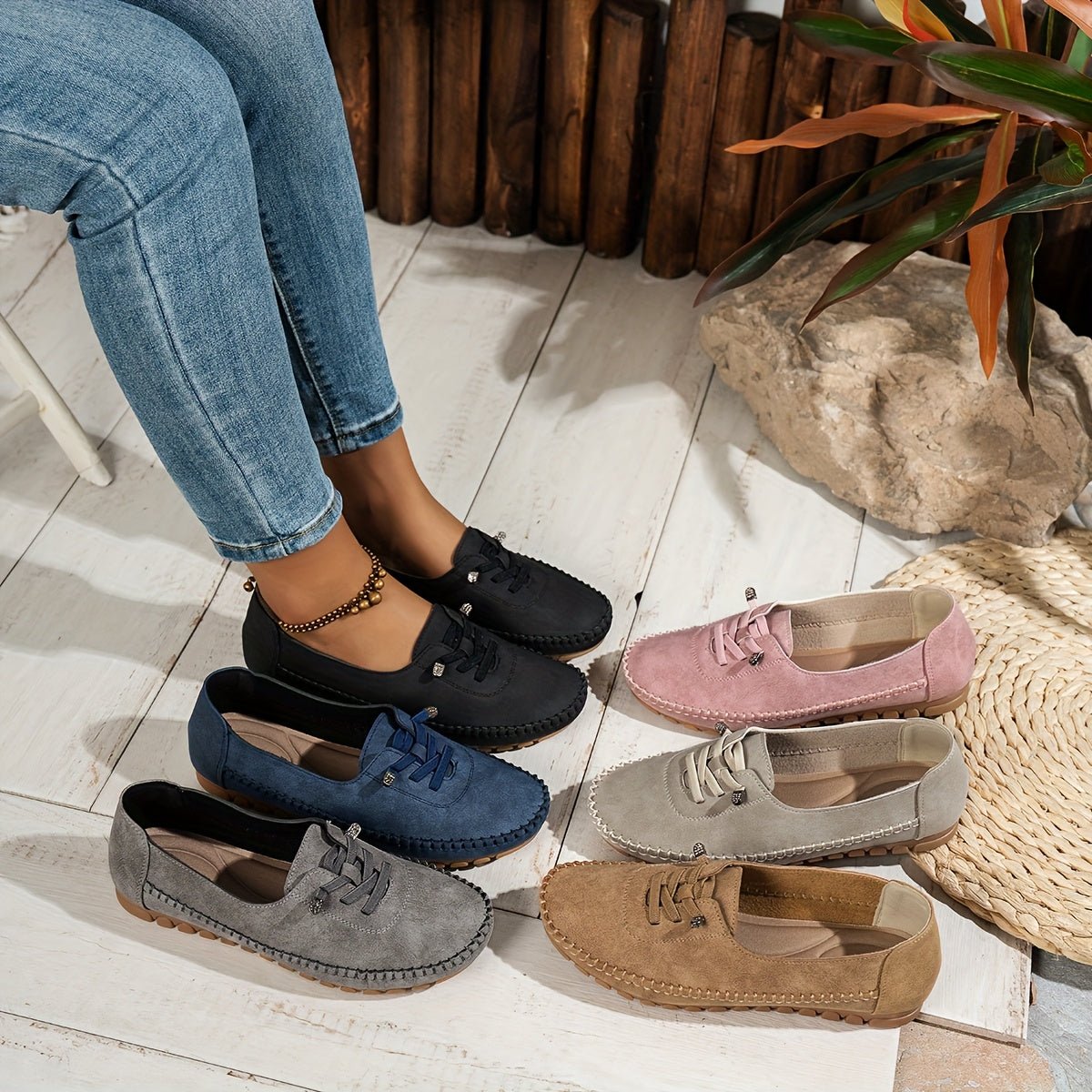 Raye | Chique flexibele orthopedische loafers - Bellanza