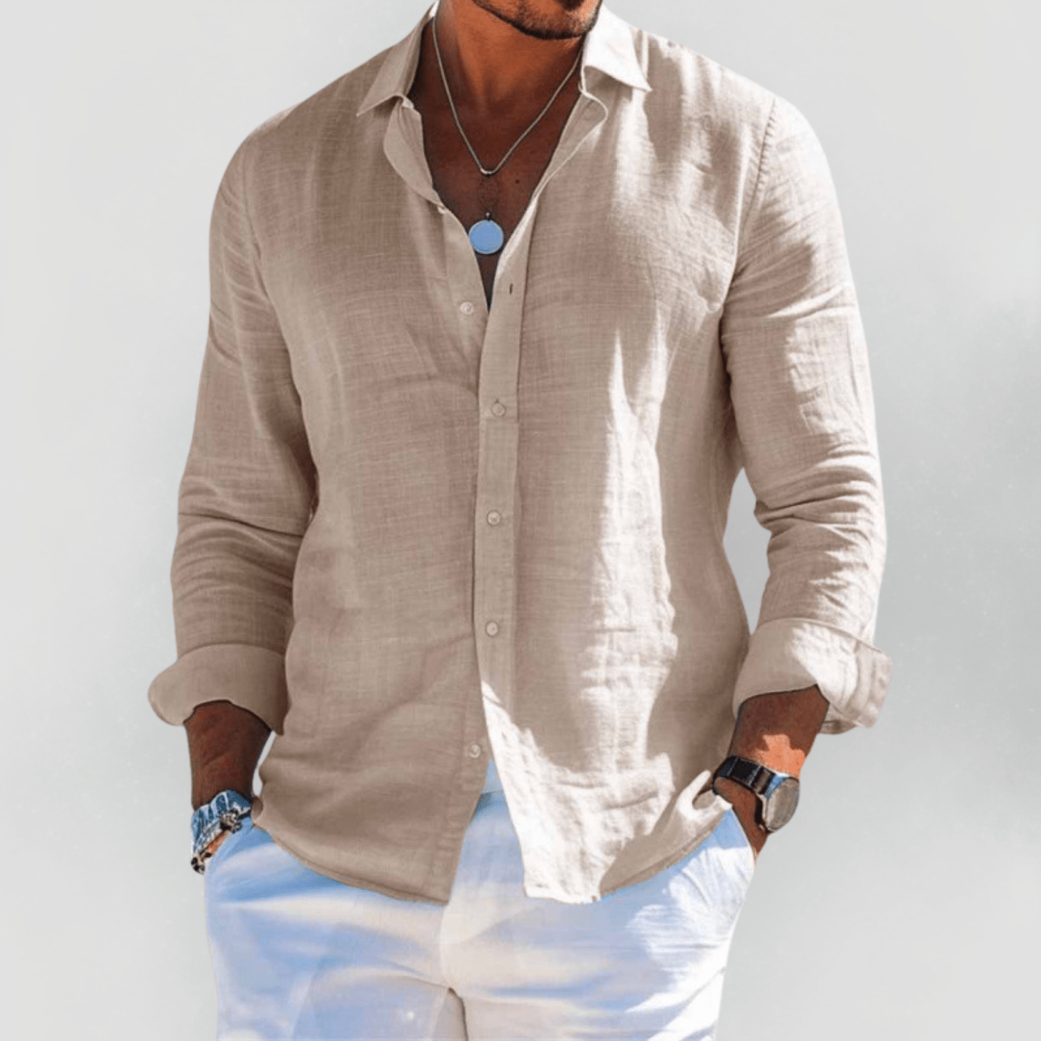 Riviera™ | Zomers herenoverhemd (1+1 GRATIS) - bellanza