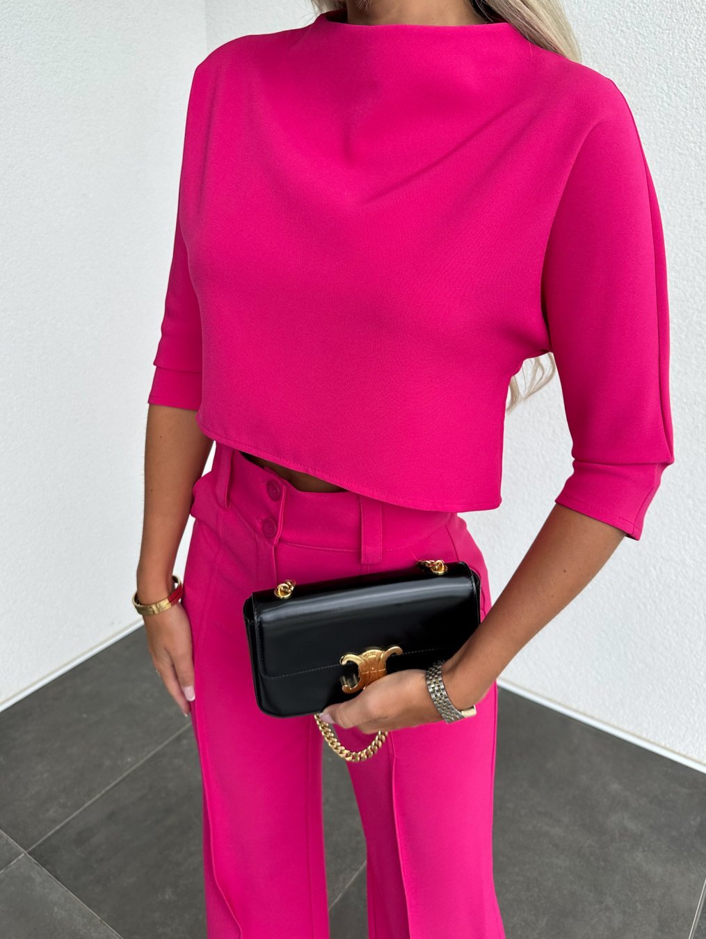 Roelie | comfortabele, elegante tweedelige set - bellanza