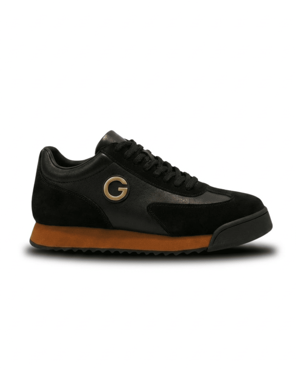 Ruel | Elegante retro sneakers van leer en suède - Bellanza