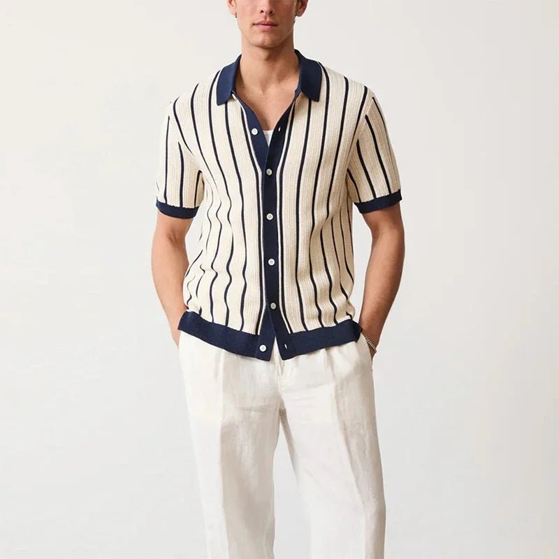 Salerno Button Up Shirt - bellanza