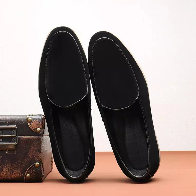 Savio Suede Loafers - bellanza
