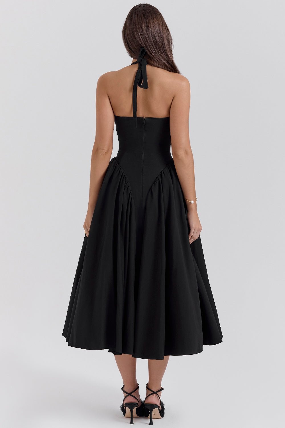 Shannah | Elegante Midi - Jurk - bellanza