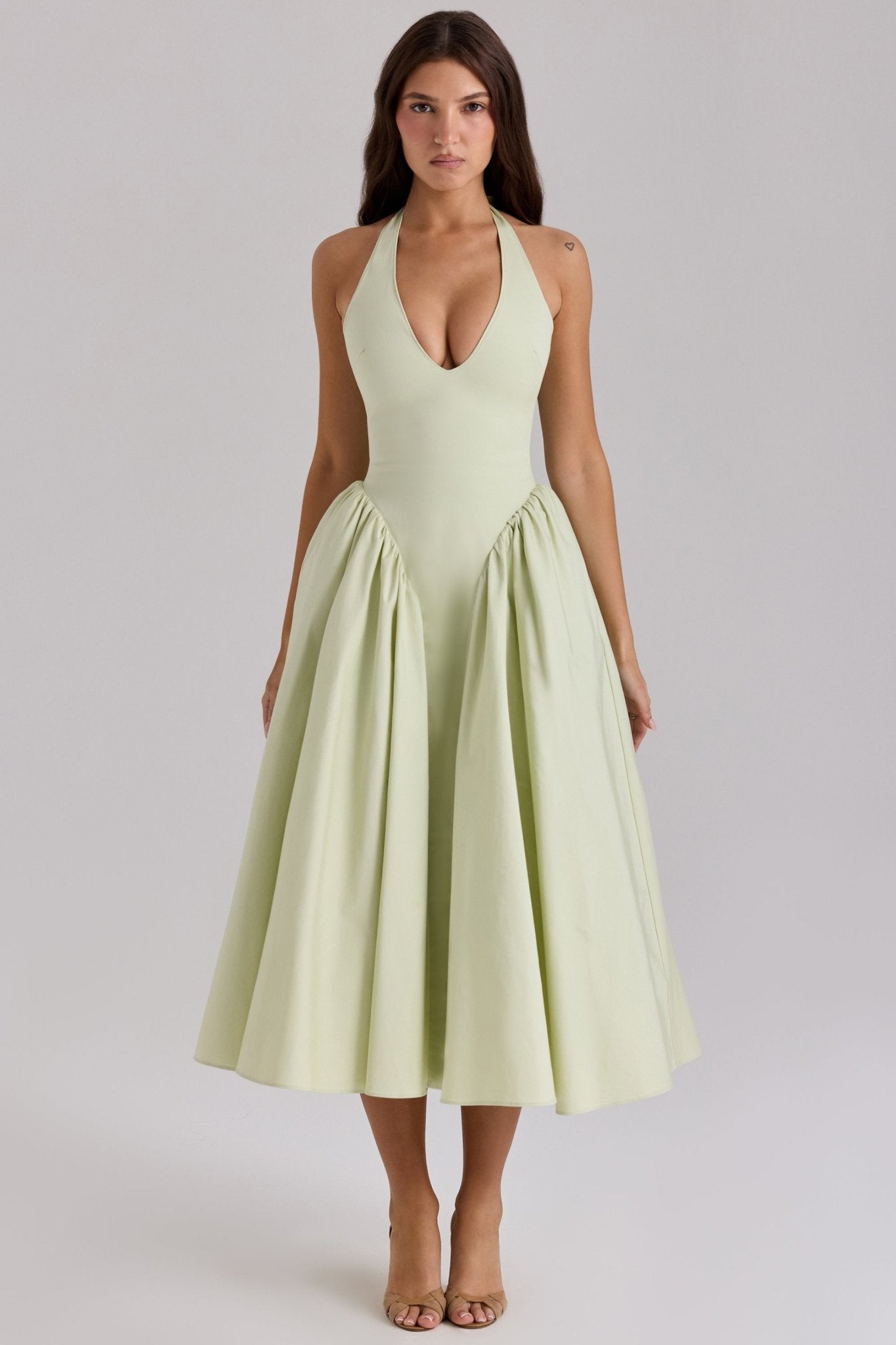 Shannah | Elegante Midi - Jurk - bellanza