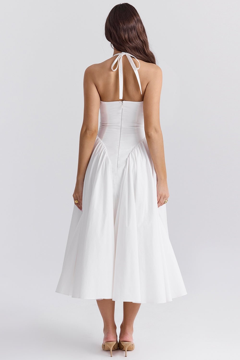 Shannah | Elegante Midi - Jurk - bellanza