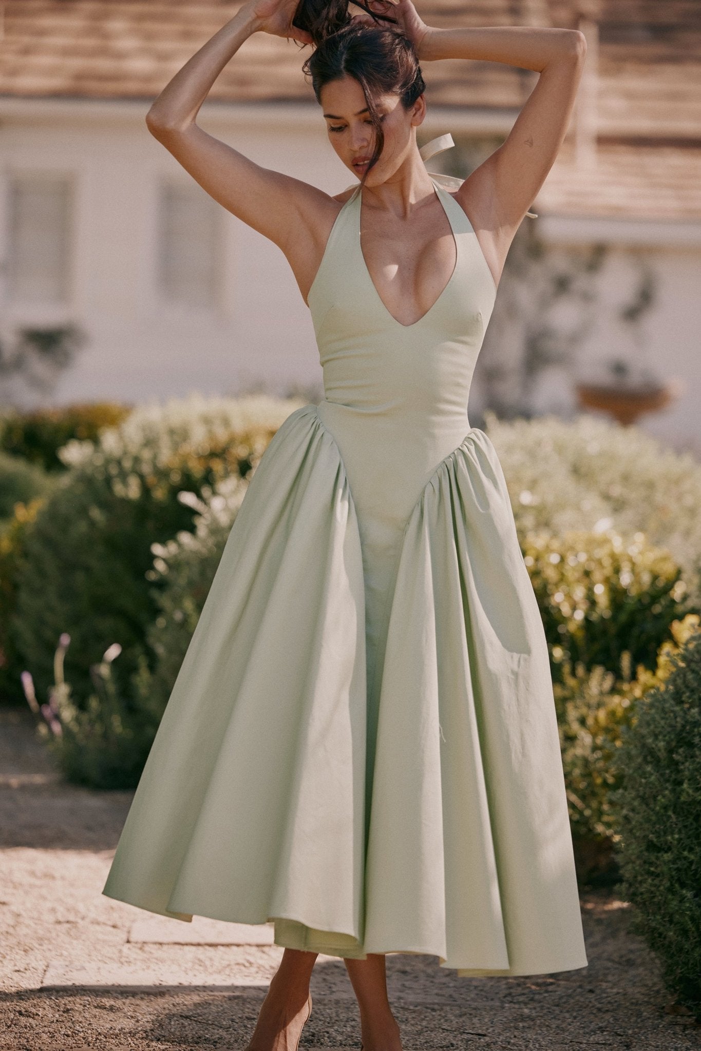 Shannah | Elegante Midi - Jurk - bellanza