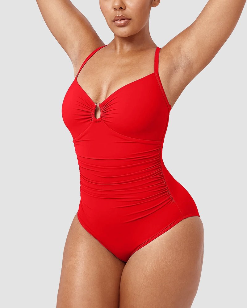 Shaping Swimsuit – Elegante Shaping met Cut - Out Detail - bellanza