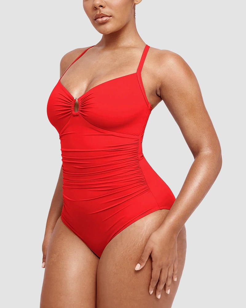 Shaping Swimsuit – Elegante Shaping met Cut - Out Detail - bellanza