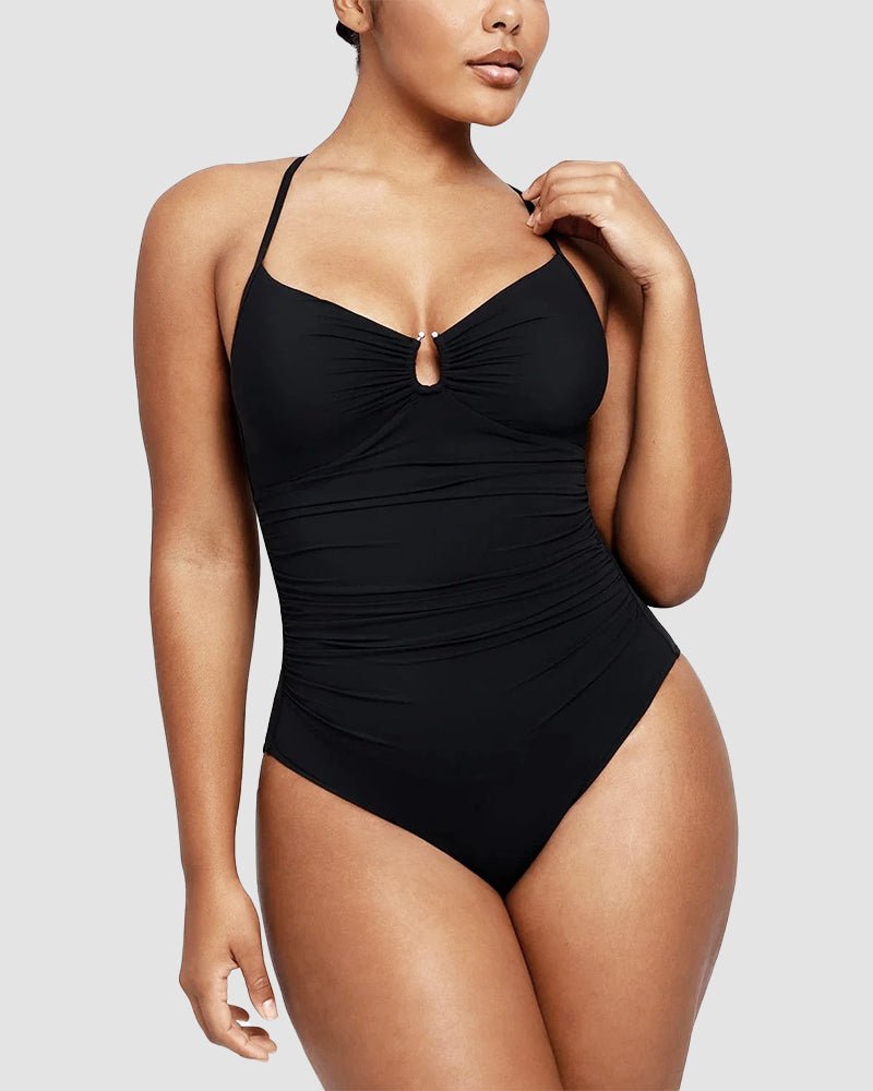 Shaping Swimsuit – Elegante Shaping met Cut - Out Detail - bellanza