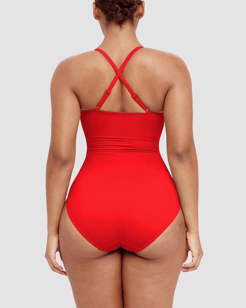 Shaping Swimsuit – Elegante Shaping met Cut - Out Detail - bellanza