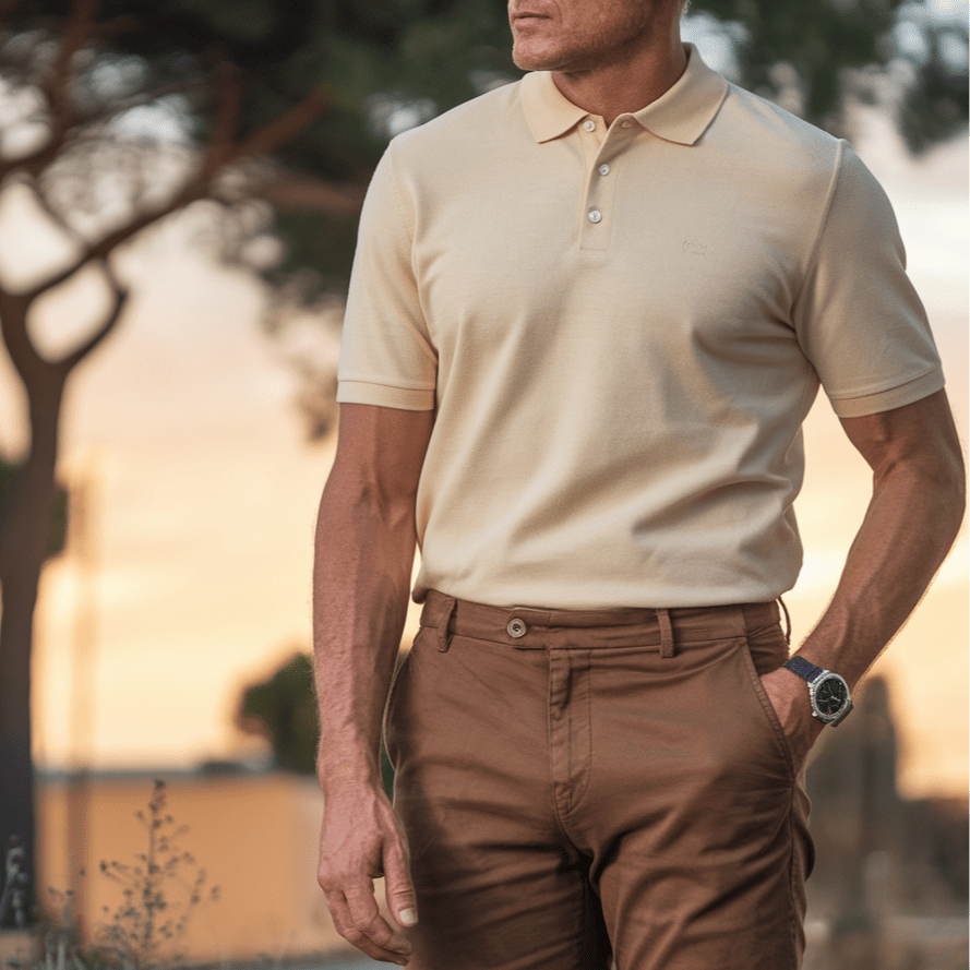 Siena Katoenen Polo - bellanza