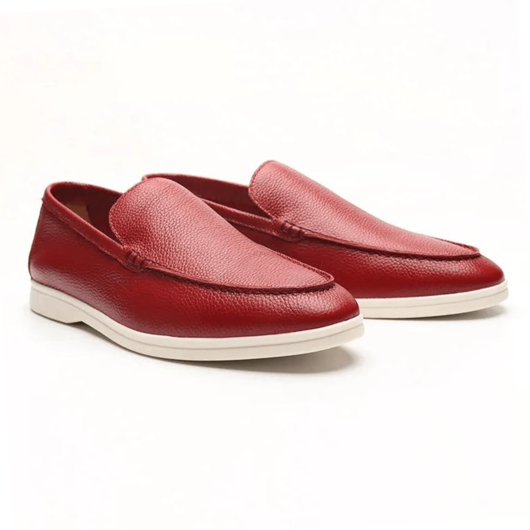 Siena Leren Loafers - bellanza
