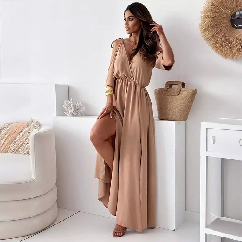 Sienna | Elegante jurk met zijsplit - bellanza