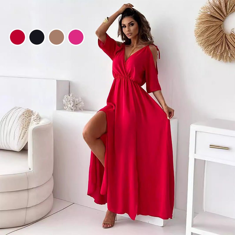 Sienna | Elegante jurk met zijsplit - bellanza