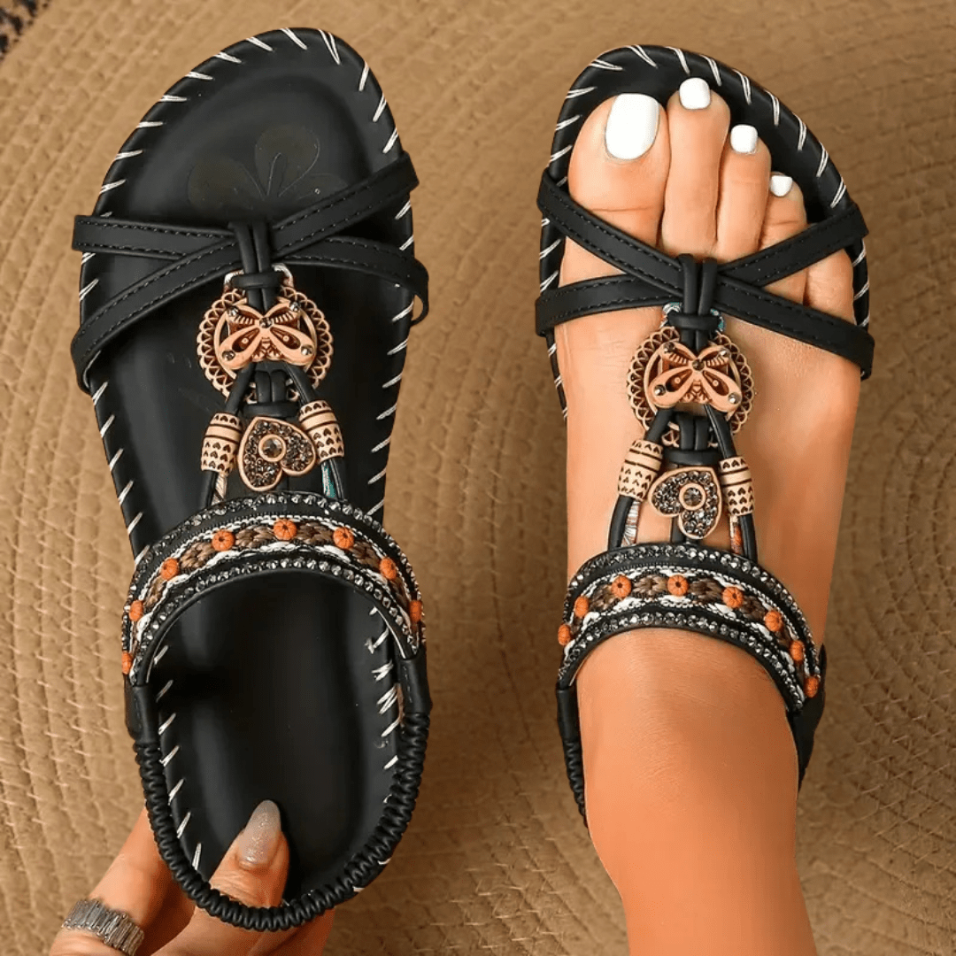 Sienna™ | Orthopedische Ibiza - style sandalen - bellanza