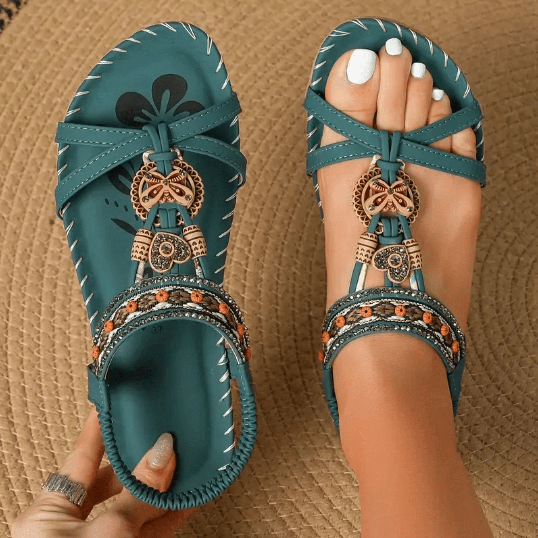 Sienna™ | Orthopedische Ibiza - style sandalen - bellanza