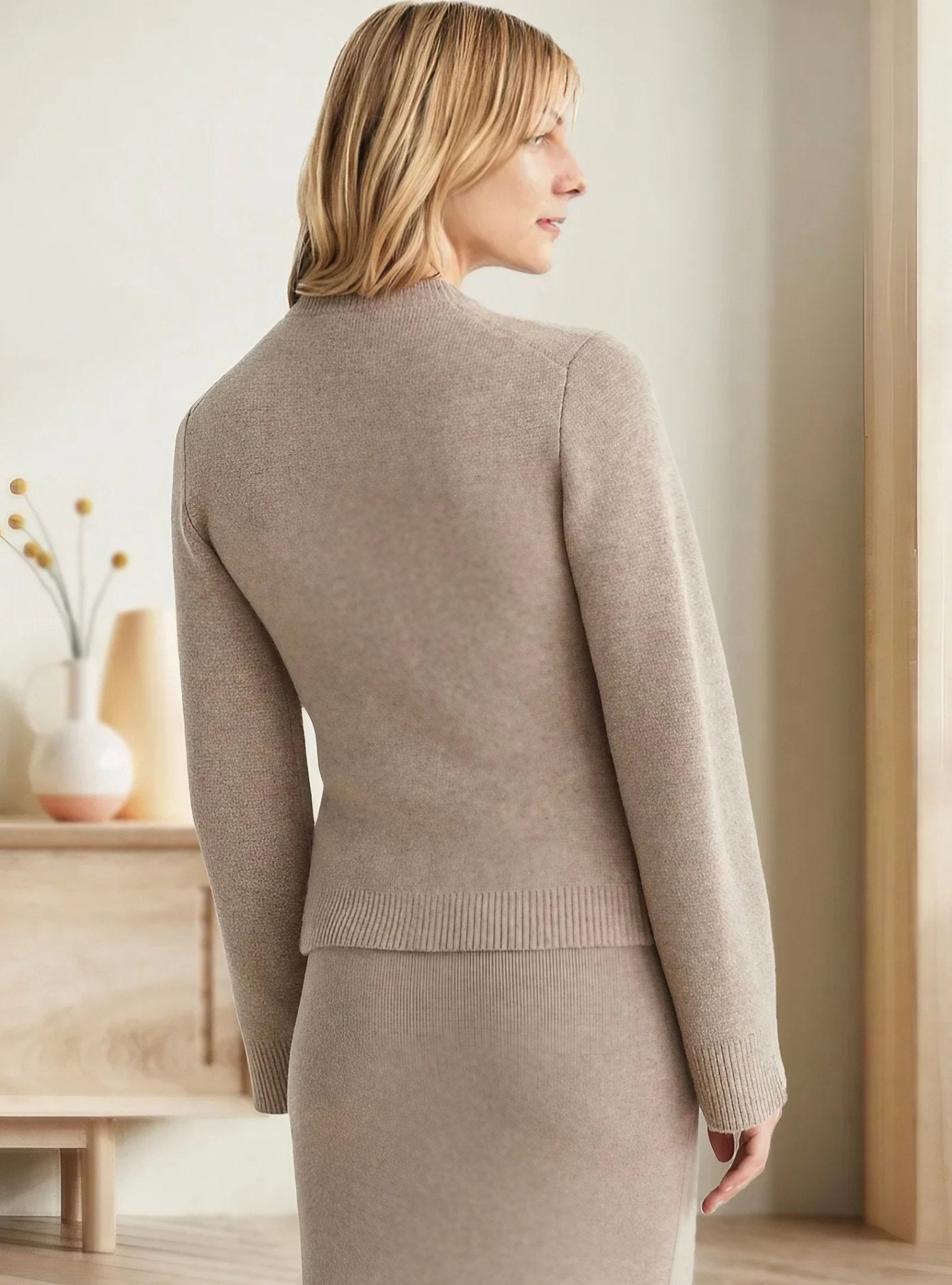 Sofia™ | Cardigan met Zachte Knopen een Elegante Snit en Comfortabel Design - bellanza