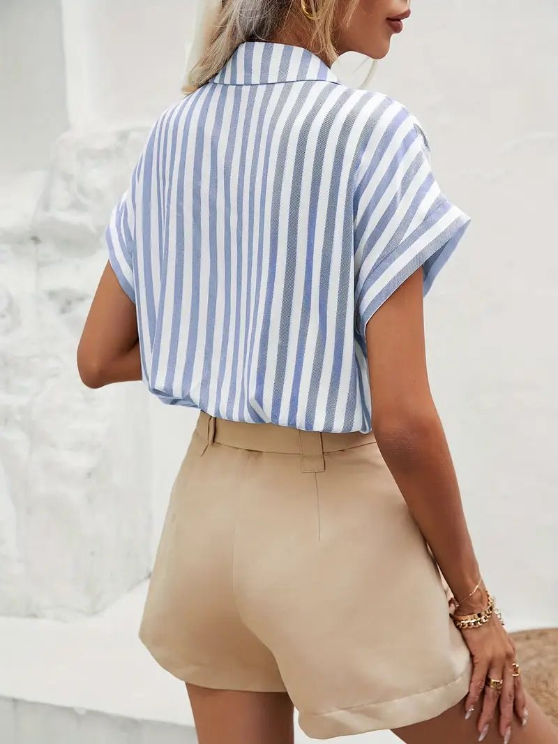 Sofie™ | Casual Gestreepte Zomerblouse - bellanza