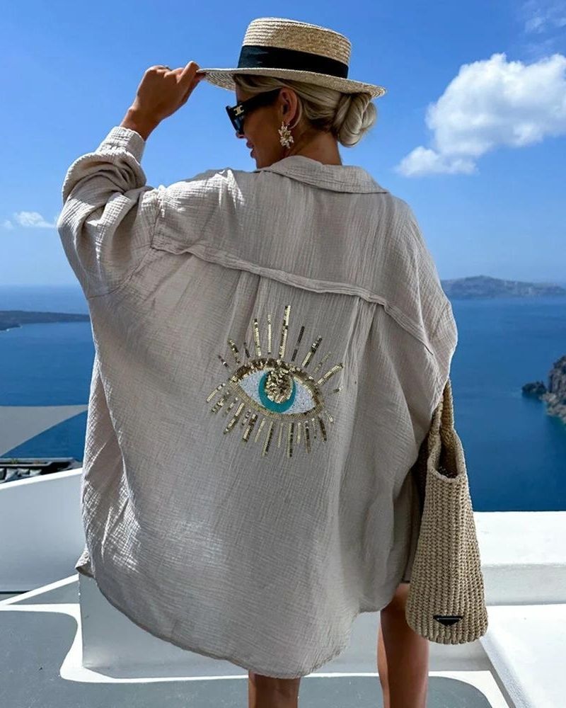 Soluna - Casual Boho Shirt - bellanza