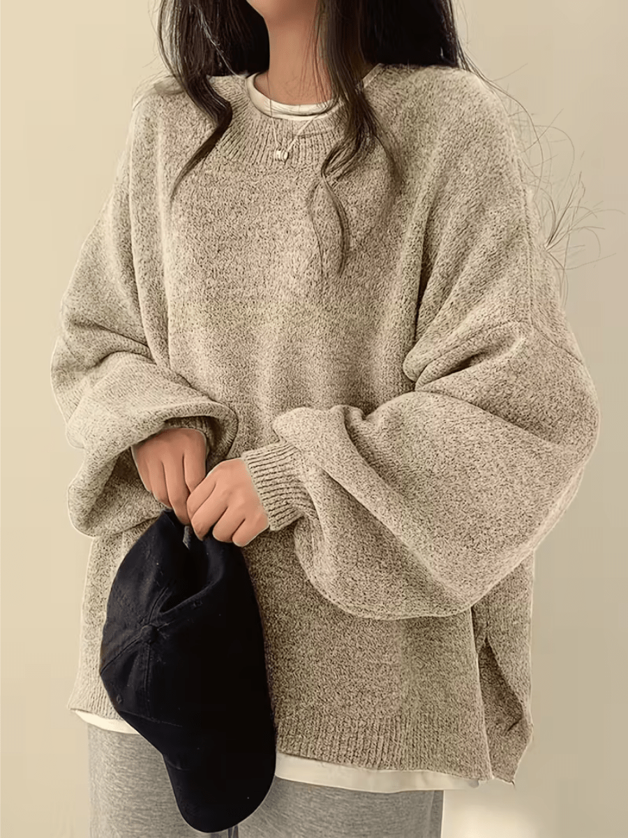 Sophie | Warme en Comfortabele Oversized Dames Trui - Bellanza