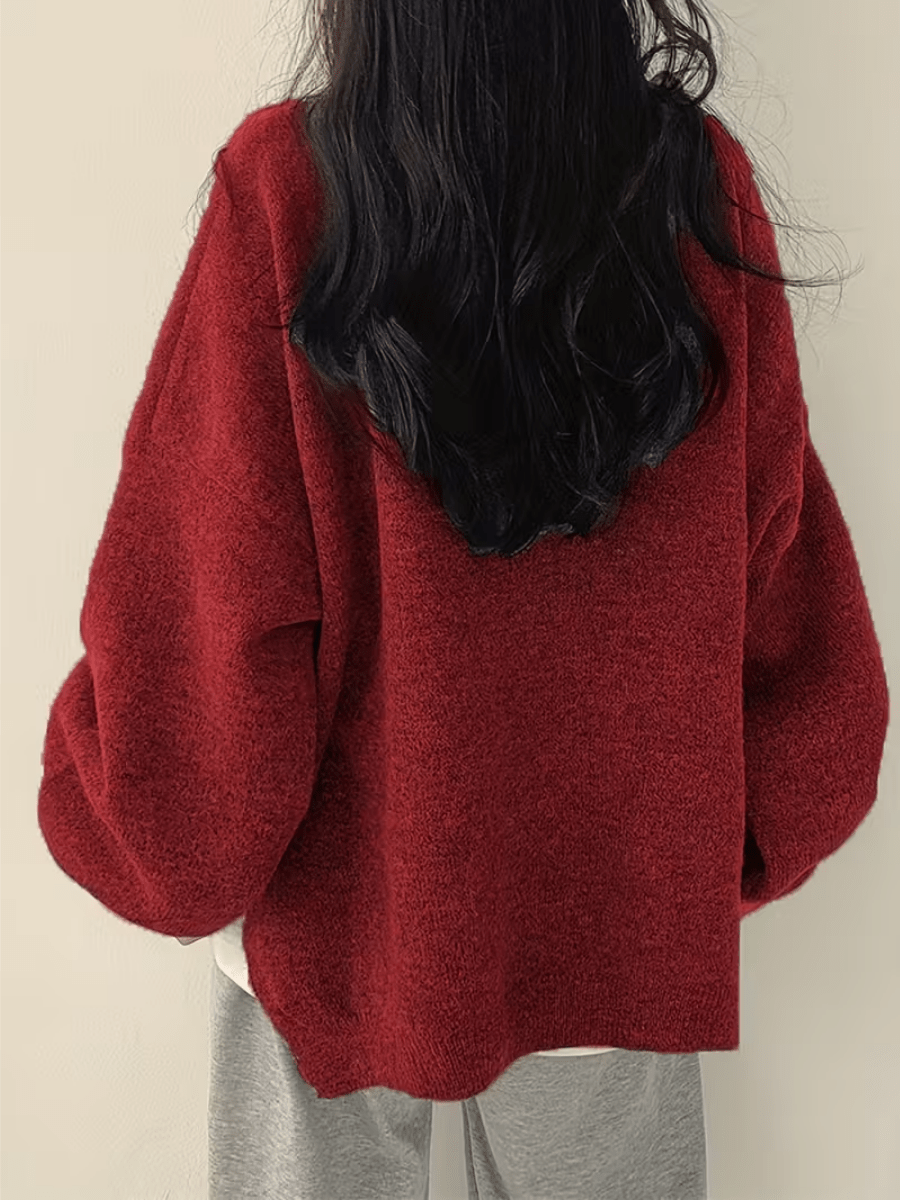 Sophie | Warme en Comfortabele Oversized Dames Trui - Bellanza