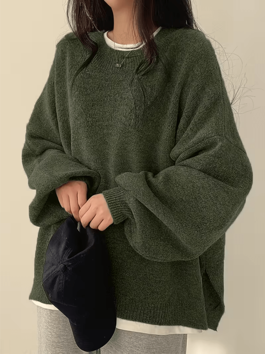 Sophie | Warme en Comfortabele Oversized Dames Trui - Bellanza