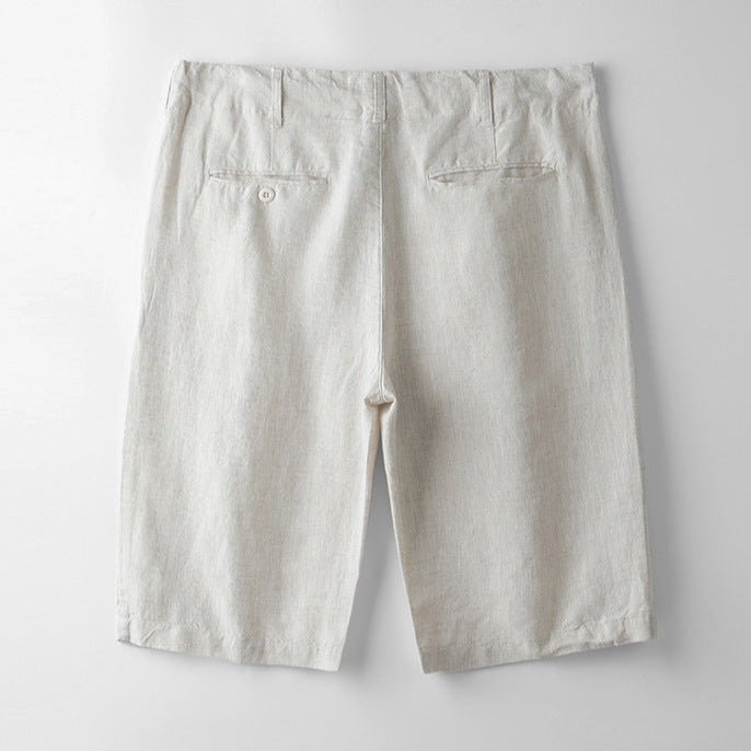 Sorrento - Linnen Tailored Shorts - bellanza