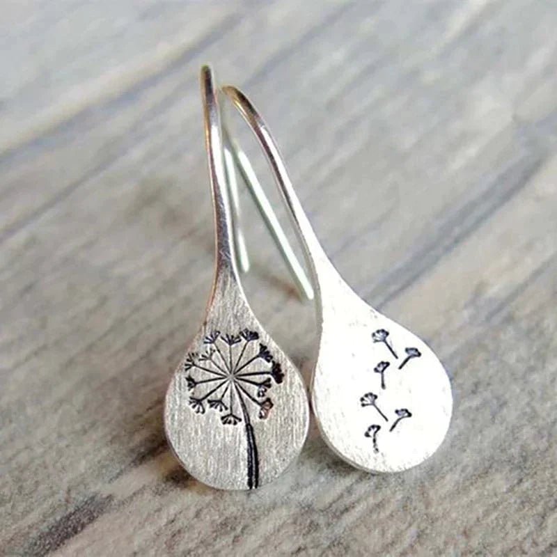 Sterling Zilver Paardenbloem Oorbellen - bellanza