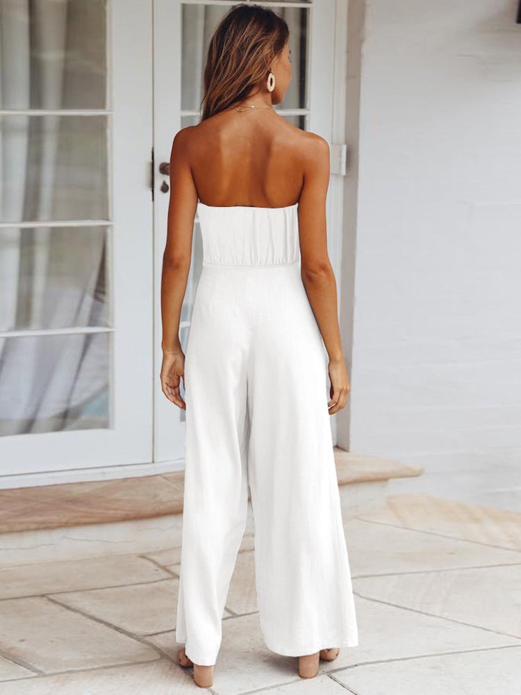 Stijlvolle Mouwloze Jumpsuit - bellanza