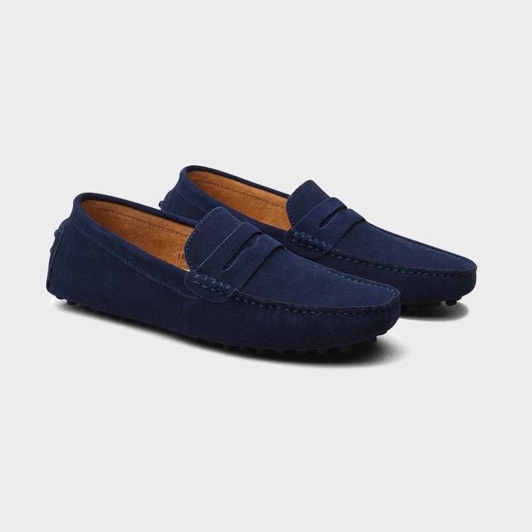 Suède Boot Loafers - bellanza