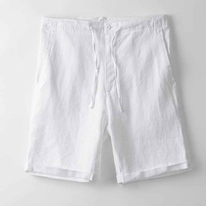 Sunseeker - Linnen Drawstring Shorts - bellanza