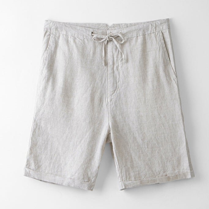 Sunseeker - Linnen Drawstring Shorts - bellanza